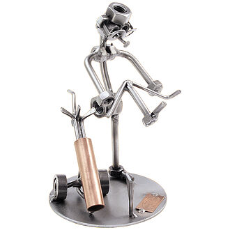 Schraubenmännchen Golf Spieler Schraubenmännchen Golf Spieler