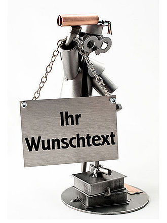 Schraubenmännchen Hochschulabsolvent Schraubenmännchen Hochschulabsolvent