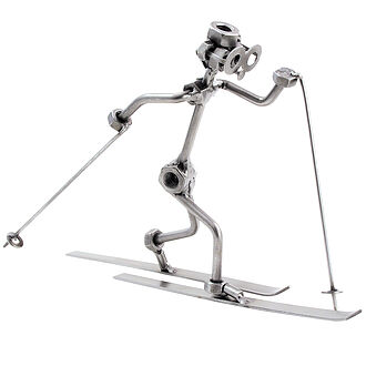 Schraubenmännchen Ski Langläufer Schraubenmännchen Ski Langläufer