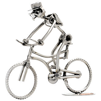 Schraubenmännchen Mountainbiker Schraubenmännchen Mountainbiker