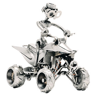 Schraubenmännchen Quad Fahrer Schraubenmännchen Quad Fahrer