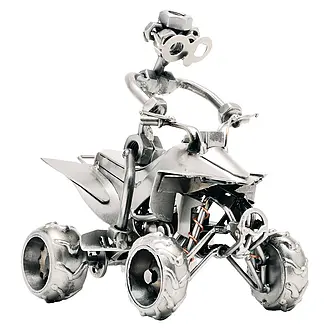 Schraubenmännchen Quad Fahrer