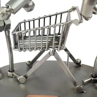 Schraubenmännchen Shopping 