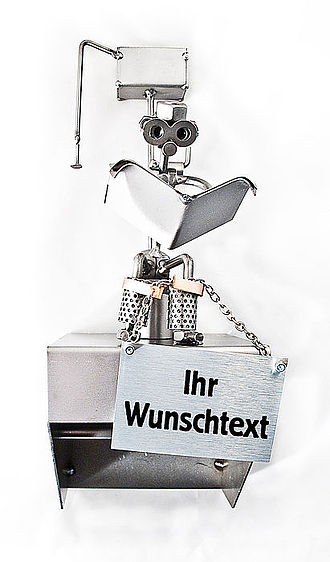 Schraubenmännchen WC Rollenhalter Schraubenmännchen WC Rollenhalter