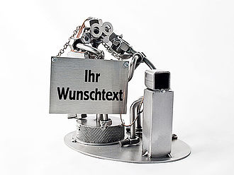 Schraubenfigur Tätowiererin Schraubenfigur Tätowiererin