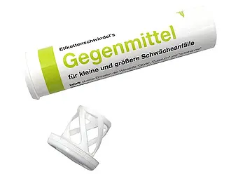 Kleinigkeiten originell verpacken - Geschenkeröhrchen Gegenmittel