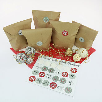 Adventskalender Sticker Adventskalender Sticker