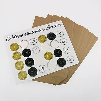 Adventskalender Sticker