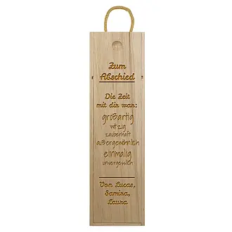 Abschiedsgeschenk für Kollegen