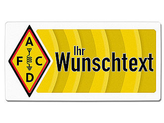 Blechschild für Funkamateure Blechschild für Funkamateure