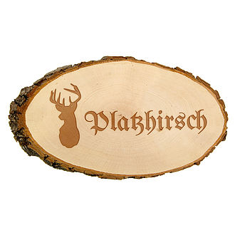 Dekoschild Platzhirsch Dekoschild Platzhirsch