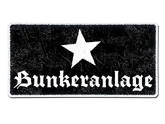 Black Vintage Schild mit Wunschtext