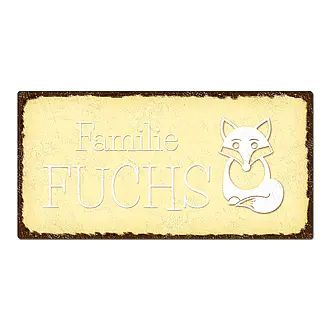 Türschild Fuchs