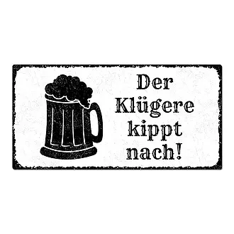 Türschild im Vintage Style 