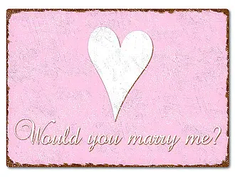Farbiges Blechschild mit Wunschtext A4 rosa/braun