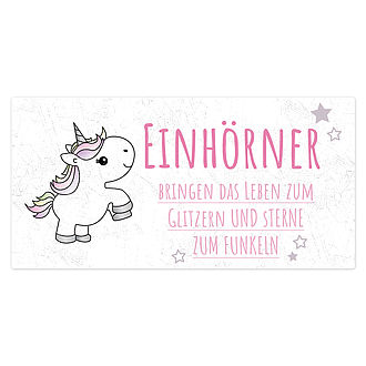 Geschenk für Einhornliebhaber 200 x 100mm Geschenk für Einhornliebhaber 200 x 100mm