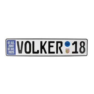 Name ausgeschrieben