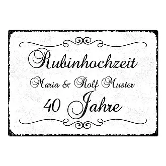 Geschenk zur Rubinhochzeit