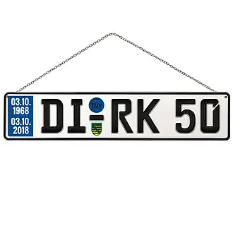 Schild zum 50. Geburststag