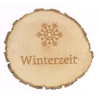 Dekoschild - Winterzeit Dekoschild - Winterzeit