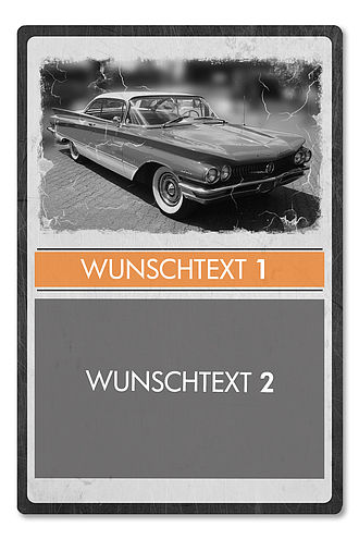 Oldtimer-Präsentationsschild 200 x 300 mm vintage Oldtimer-Präsentationsschild 200 x 300 mm vintage
