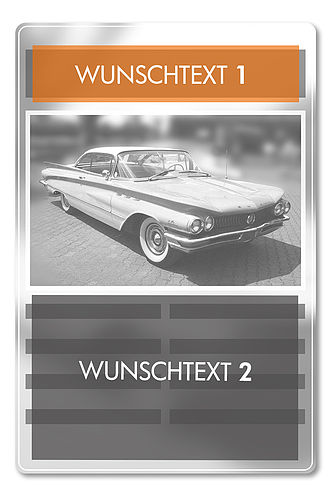 Oldtimer-Präsentationsschild 200 x 300mm modern Oldtimer-Präsentationsschild 200 x 300mm modern
