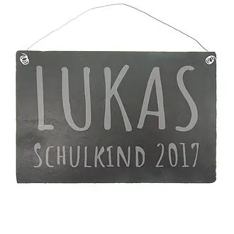 Schild Schulkind 2017