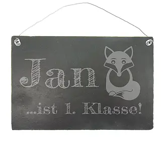 Dekoschild 1. Klasse