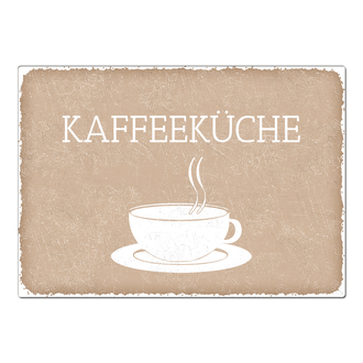 Türschild im Vintage Stil