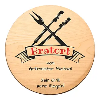 Männergeschenk Bratort