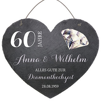 Diamantene Hochzeit Einladungskarten Online Selbst Gestalten