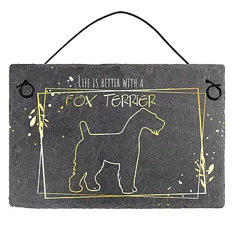 Schild Fox Terrier