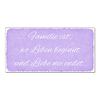 Vintage Schild mit Wunschtext Vintage Schild mit Wunschtext
