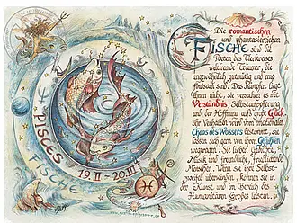 Kunstbild Fische