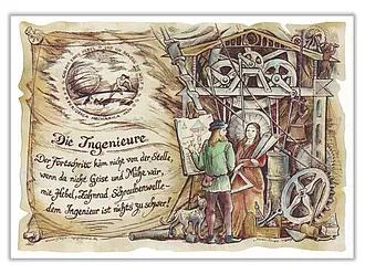 Zunftbild Ingenieure - farbig