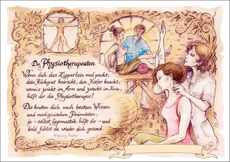 Bild Physiotherapeut mit Wunschtext