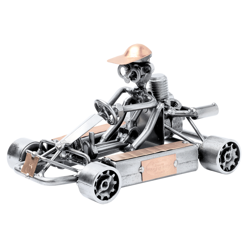 Auf Uns günstig Kaufen-Schraubenmännchen Go Kart oder Kettenfahrzeug für Kinder. Schraubenmännchen Go Kart oder Kettenfahrzeug für Kinder <![CDATA[Geben Sie einen Wunschtext an, wird das Schraubenmännchen gegen Aufpreis mit einem kleinen Schild mit Kette gel