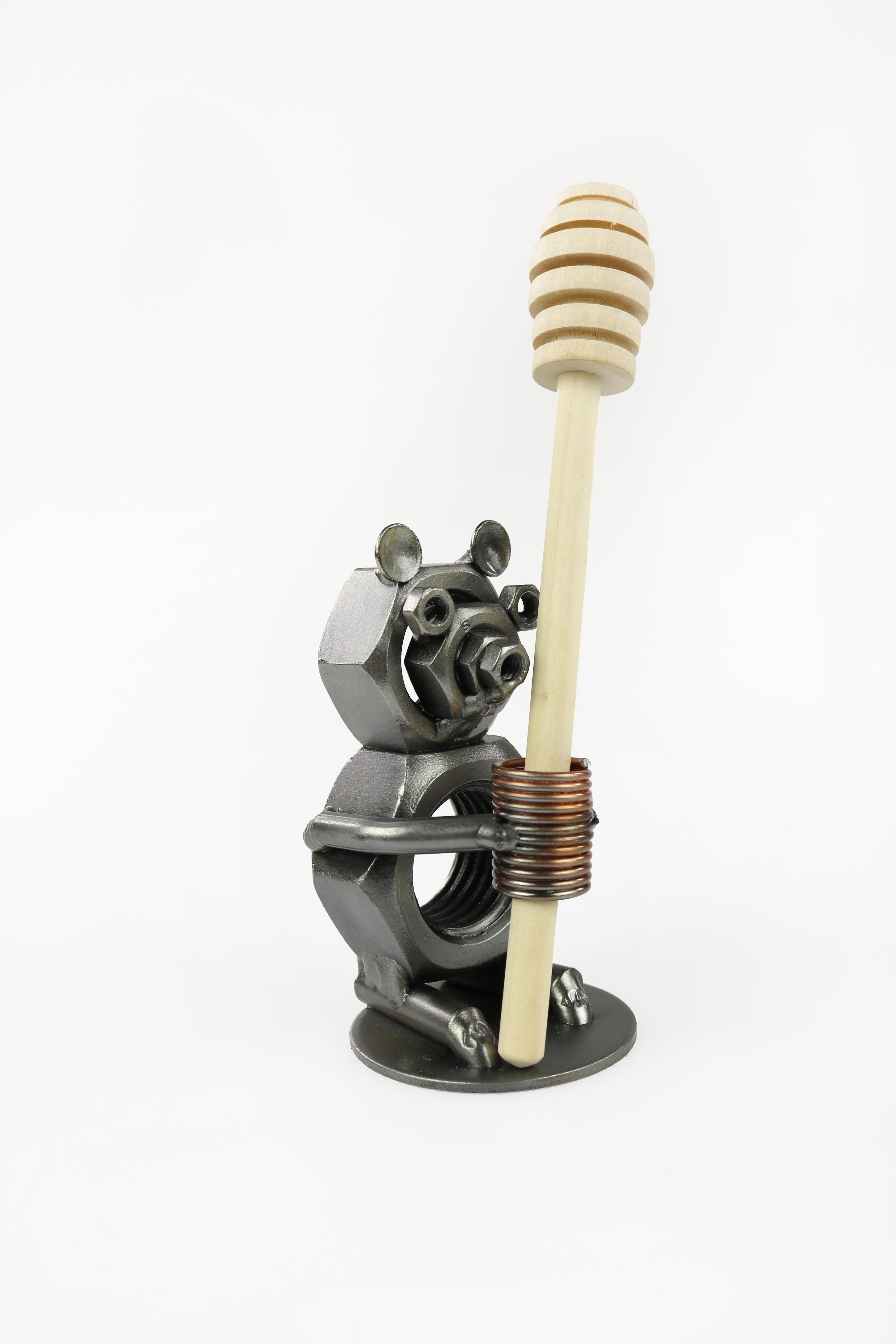 Metallfigur Bärchen als Stiftehalter