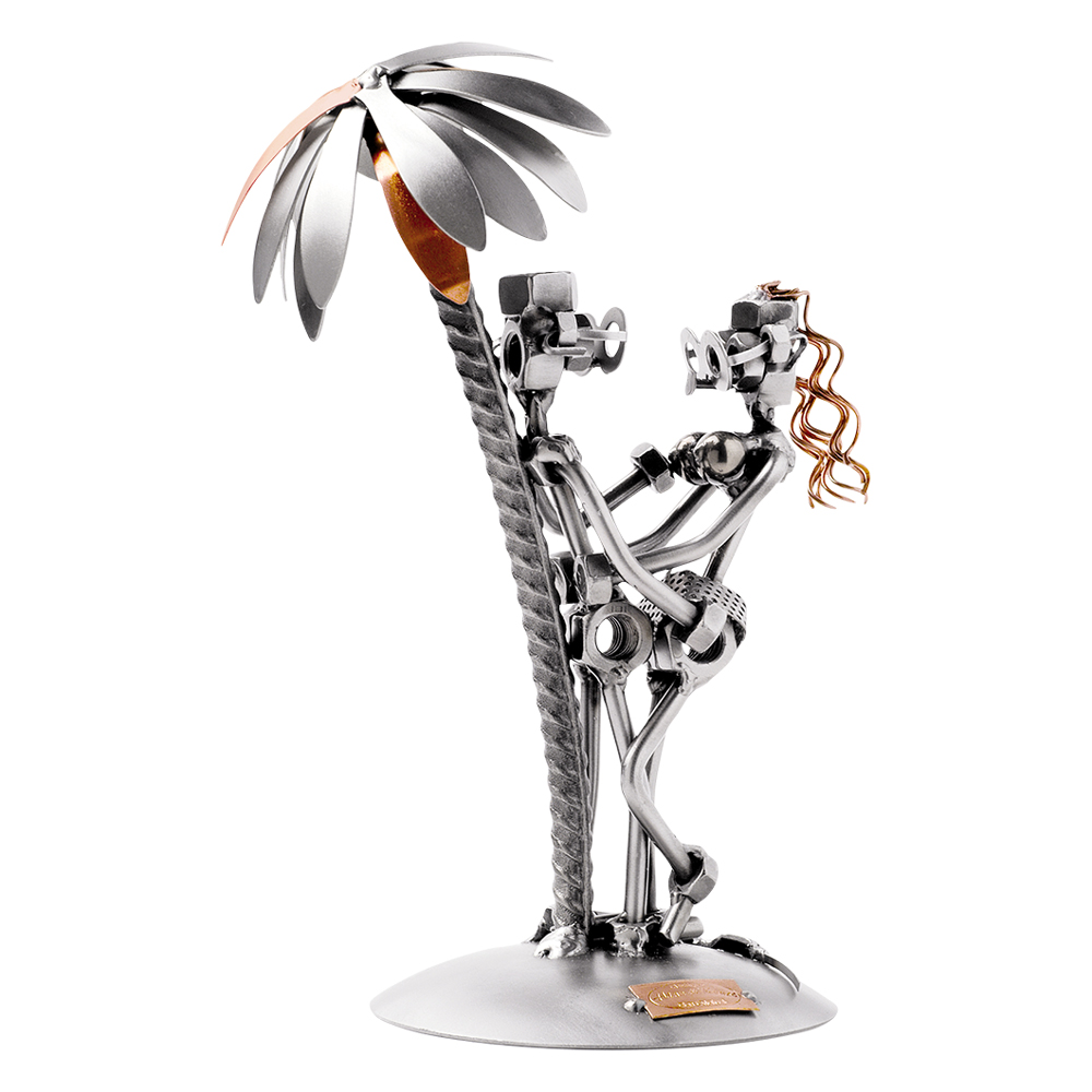 Auf Uns günstig Kaufen-Schraubenpaar "Love on the beach". Schraubenpaar "Love on the beach" <![CDATA[Geben Sie einen Wunschtext an, wird das Schraubenmännchen gegen Aufpreis mit einem kleinen Schild mit Kette geliefert. Auf dem Schild ist Platz für eine persönli
