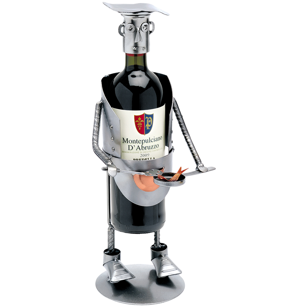 Weinflaschenhalter Koch. Weinflaschenhalter Koch <![CDATA[Geben Sie einen Wunschtext an, wird das Schraubenmännchen gegen Aufpreis mit einem kleinen Schild mit Kette geliefert. Auf dem Schild ist Platz für eine persönliche Botschaft, eine Widmung, Glückwü Flasche Mit günstig Kaufen-Weinflaschenhalter Koch. Weinflaschenhalter Koch <![CDATA[Geben Sie einen Wunschtext an, wird das Schraubenmännchen gegen Aufpreis mit einem kleinen Schild mit Kette geliefert. Auf dem Schild ist Platz für eine persönliche Botschaft, eine Widmung, Glückwü