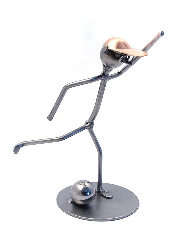 Der kleine günstig Kaufen-Metallmann Fußballer  oder Torwart - Wired Line. Metallmann Fußballer  oder Torwart - Wired Line <![CDATA[Geben Sie einen Wunschtext an, wird das Schraubenmännchen gegen Aufpreis mit einem kleinen Schild mit Kette geliefert. Auf dem Schild ist P