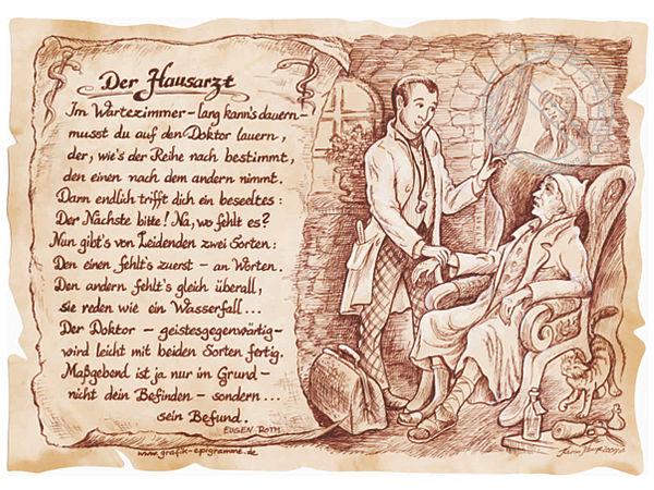 a4 aus dem günstig Kaufen-Zunftbild Hausarzt auf Antikpapier im A4-Format. Zunftbild Hausarzt auf Antikpapier im A4-Format <![CDATA[Der Versand des Bildes mit dem optional erhältlichen Bilderrahmen erfolgt in 2 getrennten Lieferungen.]]>. 