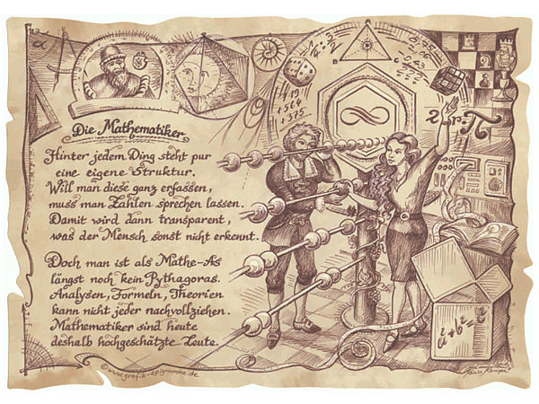 on The günstig Kaufen-Zunftbild Mathematiker auf Antikpapier im A4-Format. Zunftbild Mathematiker auf Antikpapier im A4-Format <![CDATA[Der Versand des Bildes mit dem optional erhältlichen Bilderrahmen erfolgt in 2 getrennten Lieferungen.]]>. 