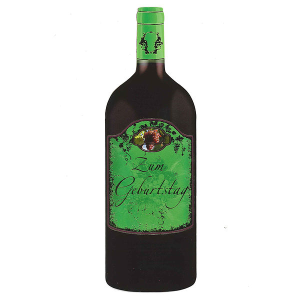 Grußkarte – Zum Geburtstag