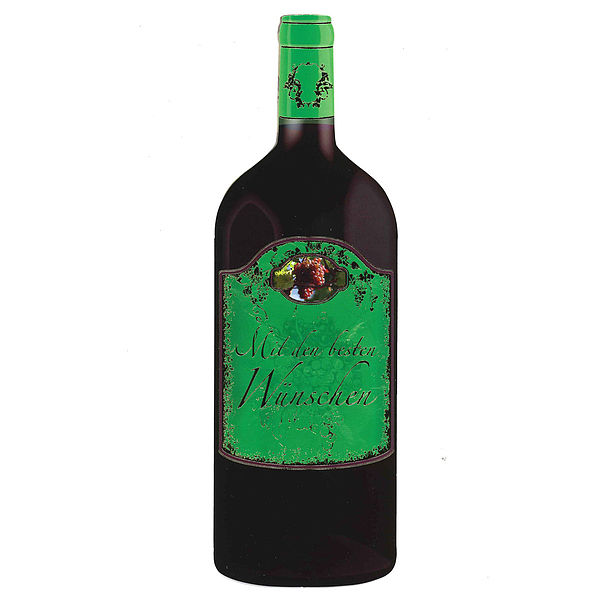 Grußkarte – Mit den besten Wünschen