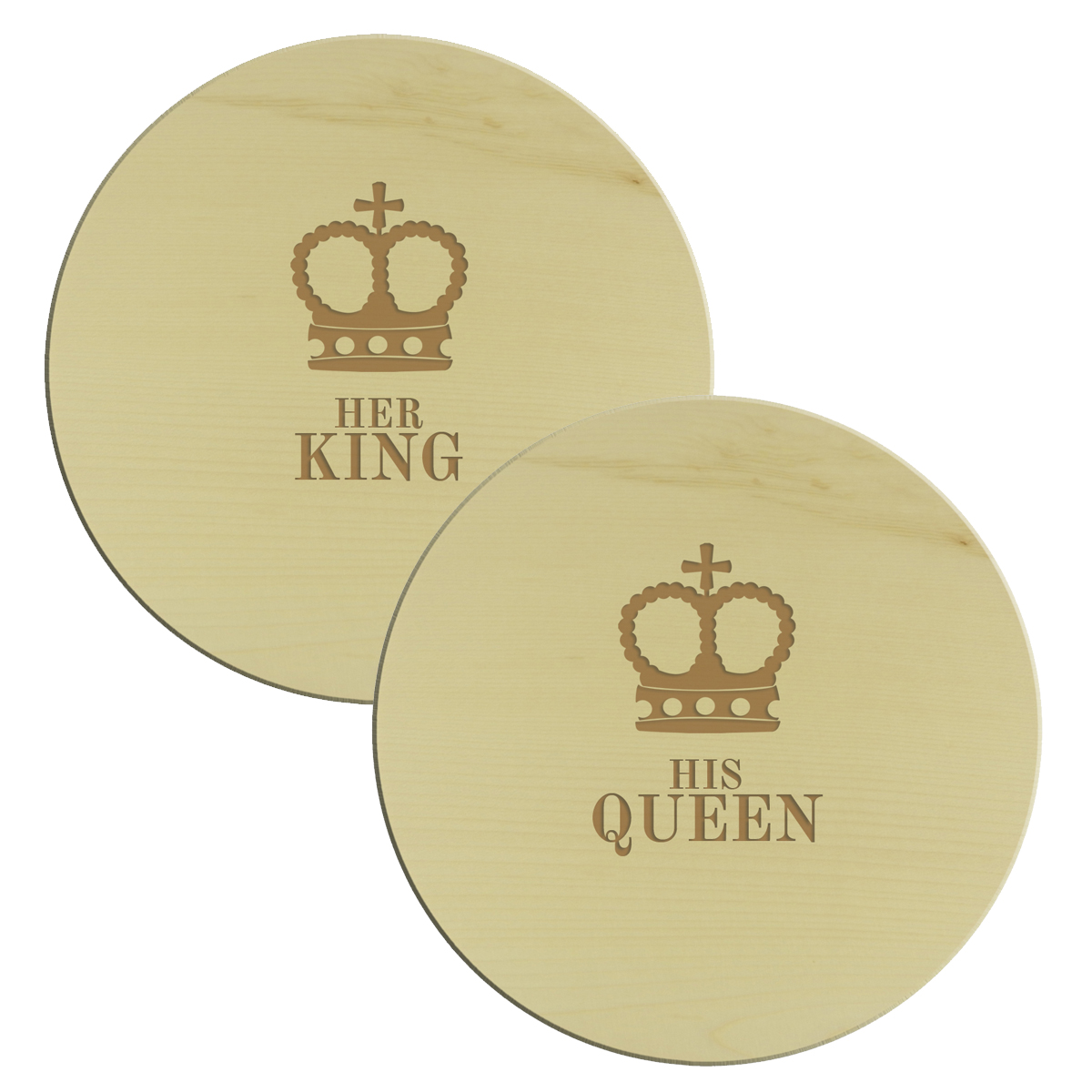 oder Das günstig Kaufen-Schneidebrett His Queen und Her King. Schneidebrett His Queen und Her King <![CDATA[Hinweis: Das Holz ist naturbelassen und so nicht im Außenbereich oder in Feuchträumen einsetzbar.]]>. 