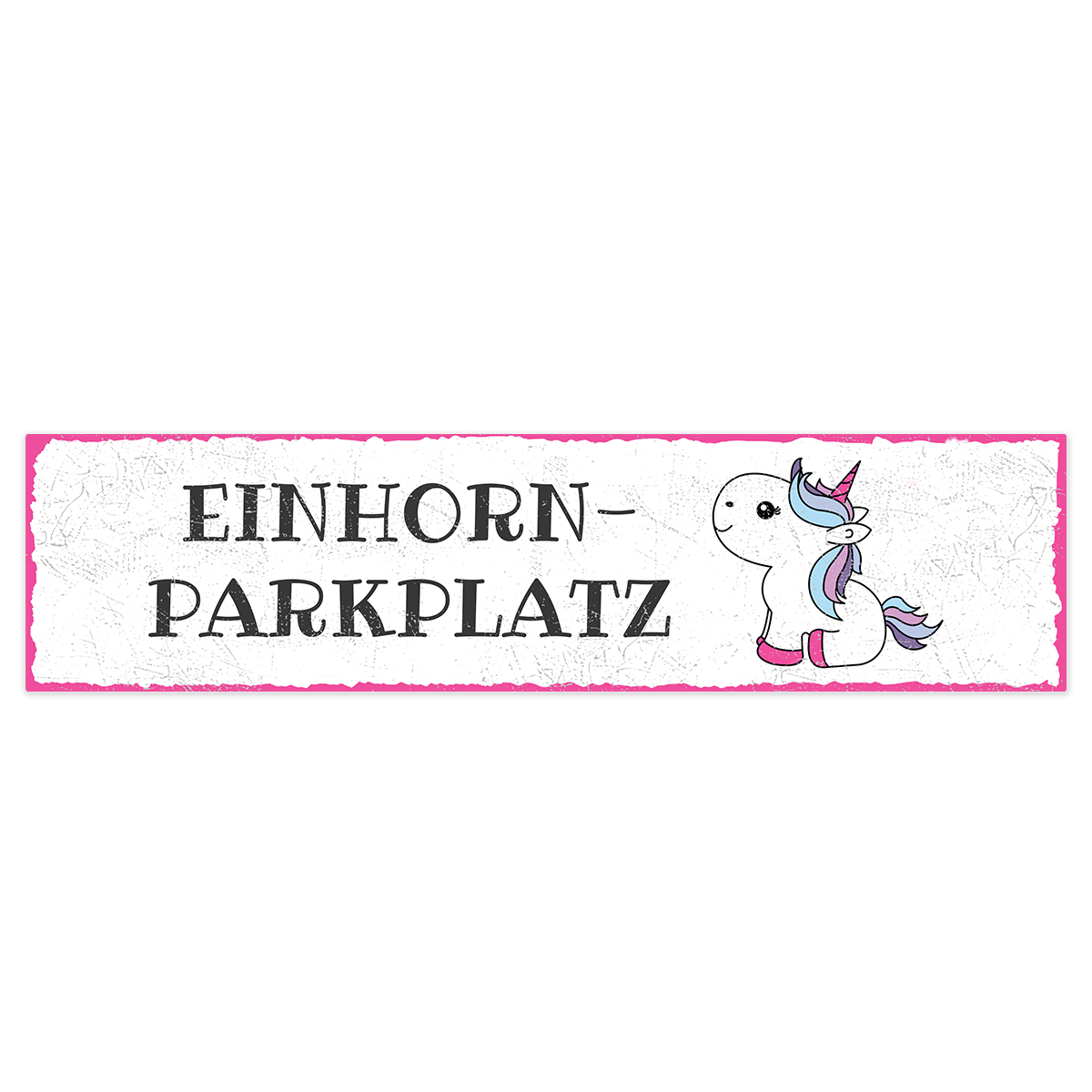 5M x günstig Kaufen-Parkplatzschild für ein Einhorn 300x75mm. Parkplatzschild für ein Einhorn 300x75mm <![CDATA[Material: AluminiumGröße: 300 mm x 75 mm Das Aluminiumschild ist im geschützten Außenbereich länger wetterfest.]]>. 
