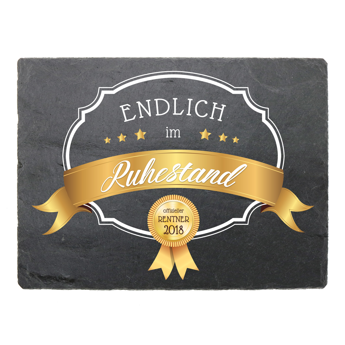 sind günstig Kaufen-Geschenk zur Pensionierung - Schiefertafel mit Wunschtext. Geschenk zur Pensionierung - Schiefertafel mit Wunschtext <![CDATA[Hinweis: Schieferschilder sind Naturprodukte mit möglichen Einschlüssen oder Verfärbungen, die kein Grund zur Reklamation sind. B