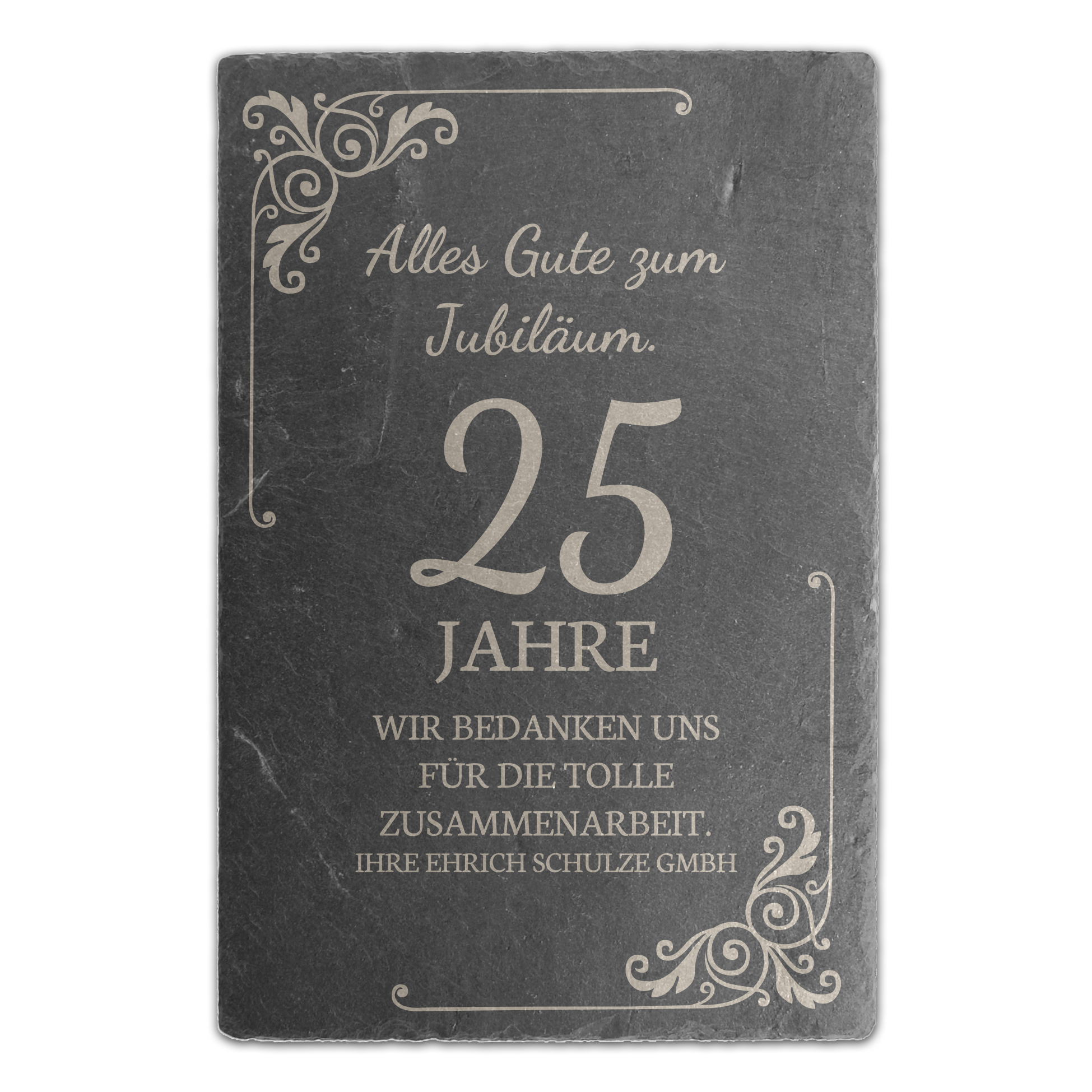 Jubiläumsgeschenk - graviertes Schieferschild mit Widmung - mehrere Größen. Jubiläumsgeschenk - graviertes Schieferschild mit Widmung - mehrere Größen <![CDATA[Material: Schiefer aus ThüringenHinweis: Schieferschilder sind Na Mehrere günstig Kaufen-Jubiläumsgeschenk - graviertes Schieferschild mit Widmung - mehrere Größen. Jubiläumsgeschenk - graviertes Schieferschild mit Widmung - mehrere Größen <![CDATA[Material: Schiefer aus ThüringenHinweis: Schieferschilder sind Na