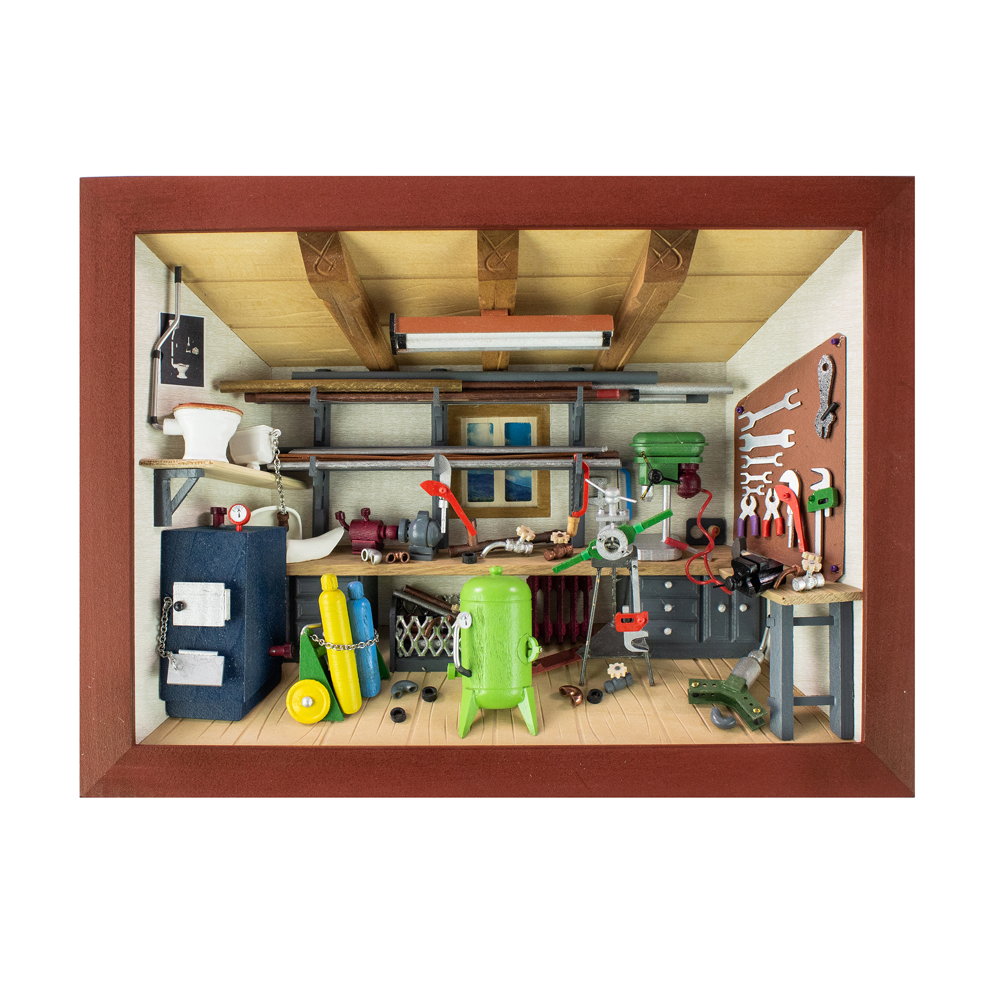 3D-Holzbild